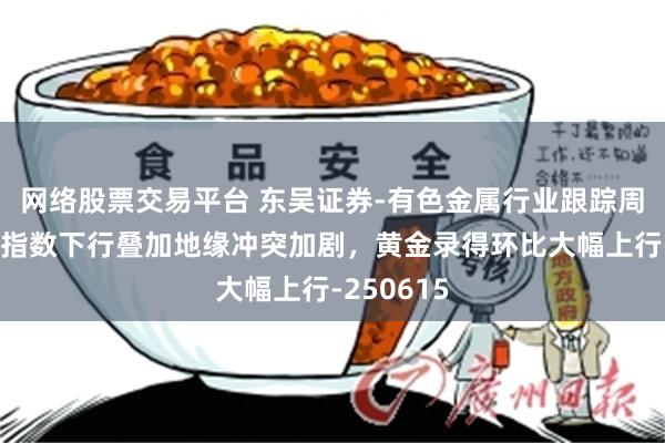 网络股票交易平台 东吴证券-有色金属行业跟踪周报：美元指数下行叠加地缘冲突加剧，黄金录得环比大幅上行-250615