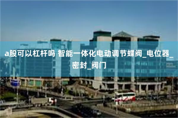 a股可以杠杆吗 智能一体化电动调节蝶阀_电位器_密封_阀门